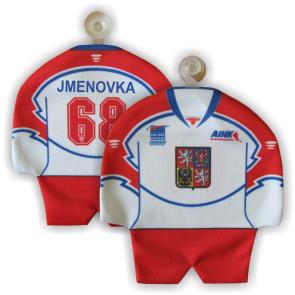 008 Minidres in-line hokej CZECH bílý