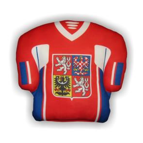 055 Polštářek CZECH dres hokej
